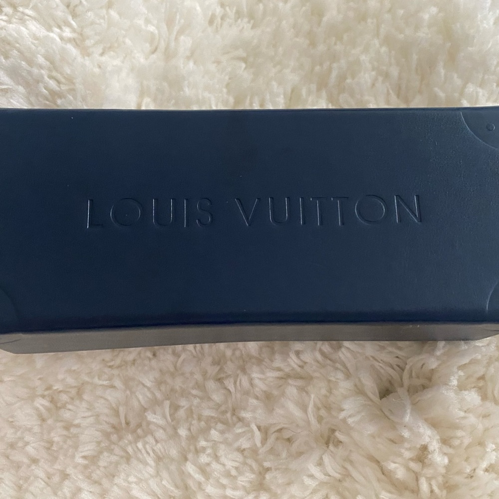 Louis Vuitton Blue Eyeglass, Sunglass Case - Picture 2 of 5